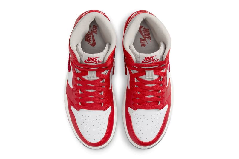 Air Jordan 1 Women’s Chenille DJ4891-061 Release Info Light Iron Ore Varsity Red Sail