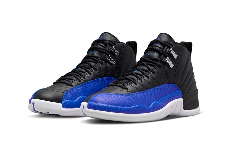 12s jordans black and blue