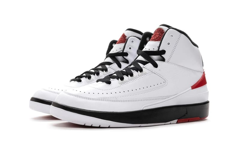 air jordan 2 red and black