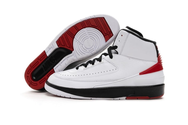 Air Jordan 2 OG Chicago Another Look Release Info DX2454-106 Date Buy Price White Varsity Red Black