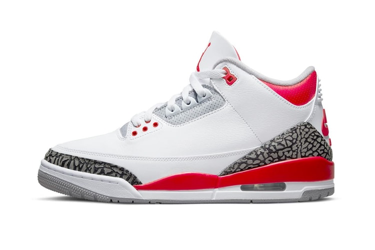 Official Look at the Air Jordan 3 "Fire Red"
