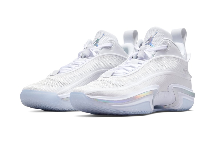 Air Jordan 36 Low Releases in "White Iridescent" for Summer 2022