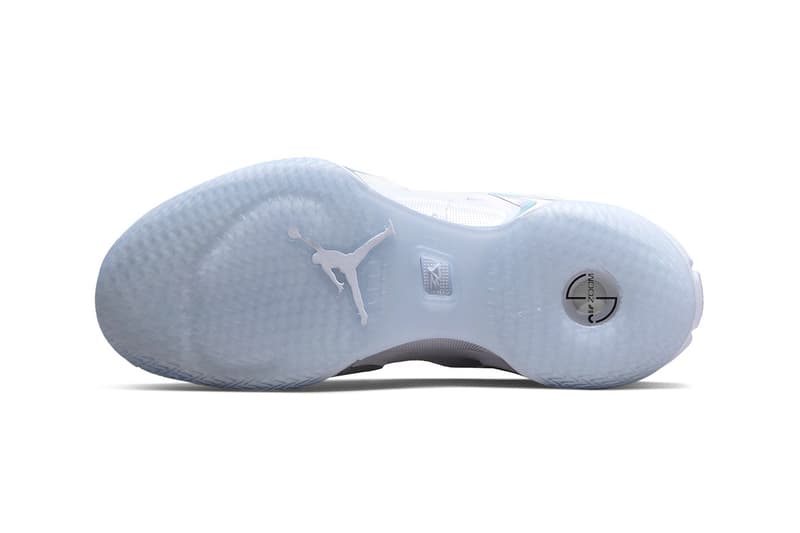 Air Jordan 36 Low Releases in "White Iridescent" for Summer 2022 DH0833-101 michael jordan brand white metallic silver nike 