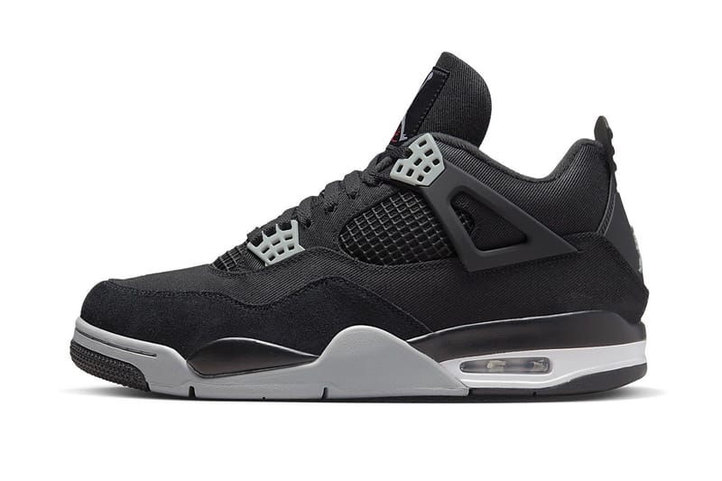 all black jordan 4's