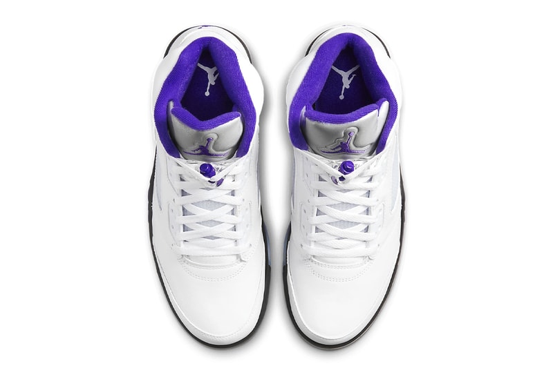 Official Look at Air Jordan 5 "Concord" DD0587-141 august Jordan Brand Michael jordan air jordan 12 white purple release 3m reflective tongue