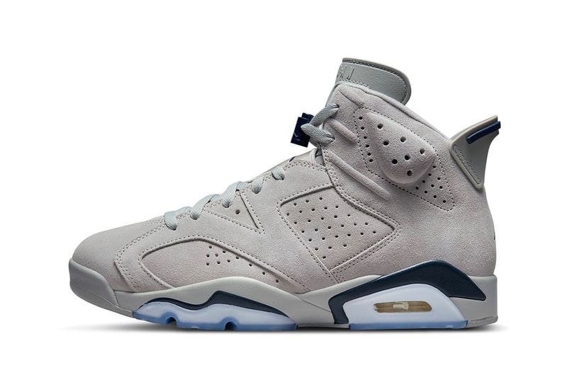 Official Release Date Revealed for Air Jordan 6 "Georgetown" Official Look at Air Jordan 6 "Georgetown" CT8529-012 jordan brand michael jordan magnet college navy 
