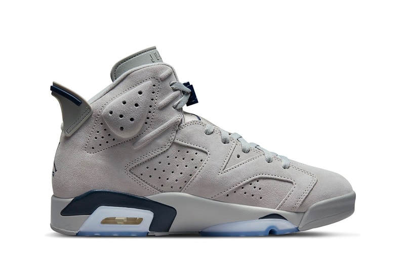 Official Release Date Revealed for Air Jordan 6 "Georgetown" Official Look at Air Jordan 6 "Georgetown" CT8529-012 jordan brand michael jordan magnet college navy 