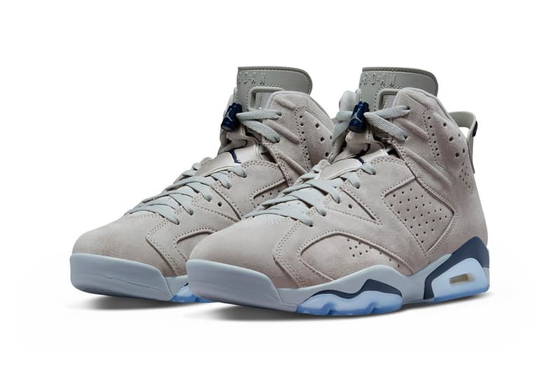 Official Release Date Revealed for Air Jordan 6 "Georgetown" Official Look at Air Jordan 6 "Georgetown" CT8529-012 jordan brand michael jordan magnet college navy 