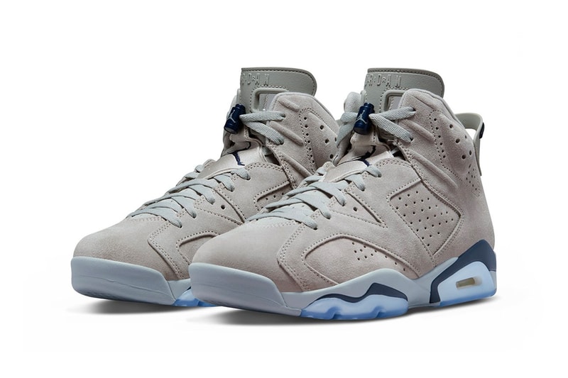 Official Release Date Revealed for Air Jordan 6 "Georgetown" Official Look at Air Jordan 6 "Georgetown" CT8529-012 jordan brand michael jordan magnet college navy 