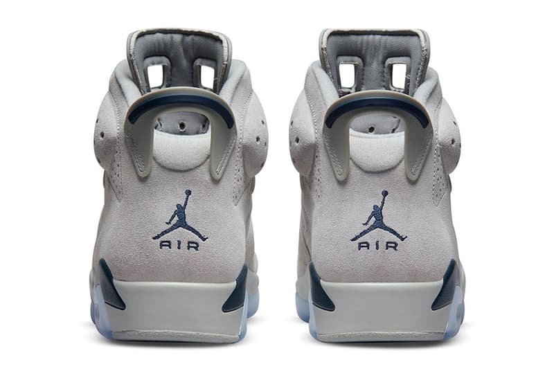 Official Release Date Revealed for Air Jordan 6 "Georgetown" Official Look at Air Jordan 6 "Georgetown" CT8529-012 jordan brand michael jordan magnet college navy 