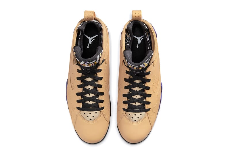 jordan 7 black and gold 2020