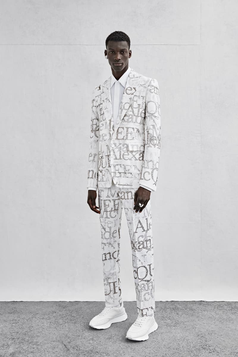 Alexander McQueen Spring Summer 2023 Menswear Collection Lookbook Sarah Burton Designer Fashion British 