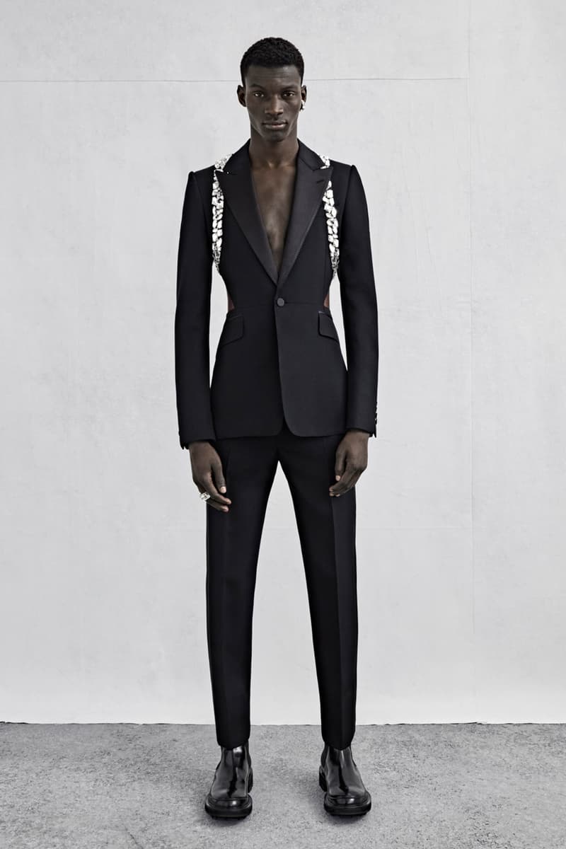 Alexander McQueen Spring Summer 2023 Menswear Collection Lookbook Sarah Burton Designer Fashion British 