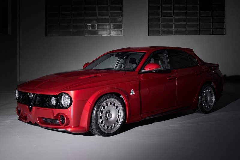 Alfa Romeo Giulia by ErreErre Fuoriserie Tipo 105 Quadrifoglio V6 1960s Design Restomod Custom Car Italian Classic 