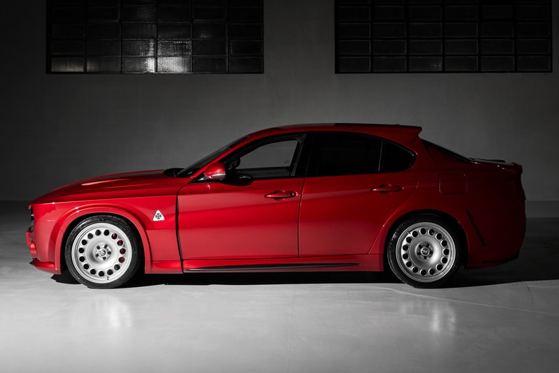Alfa Romeo Giulia by ErreErre Fuoriserie Tipo 105 Quadrifoglio V6 1960s Design Restomod Custom Car Italian Classic 
