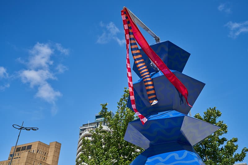 Alicja Biala's Totems Draw Attention to the Effects of Climate Change Liverpool Biennial 