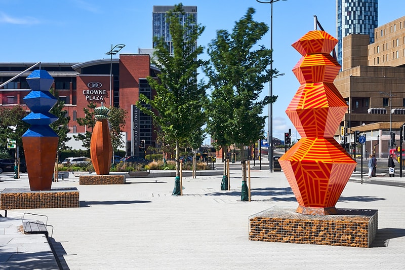 Alicja Biala's Totems Draw Attention to the Effects of Climate Change Liverpool Biennial 