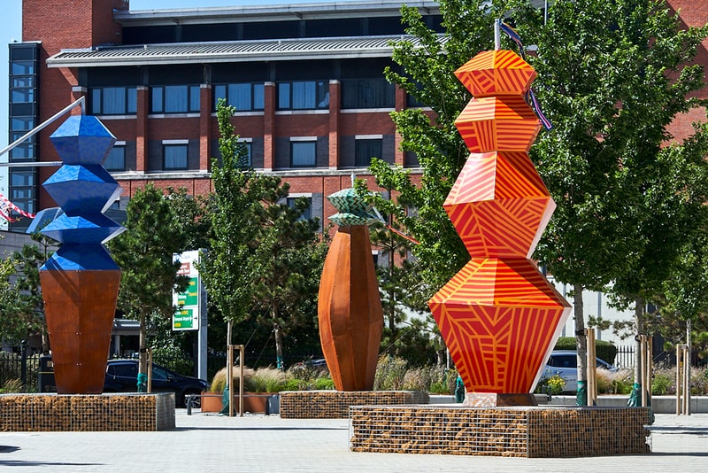 Alicja Biala's Totems Draw Attention to the Effects of Climate Change Liverpool Biennial 