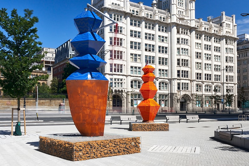 Alicja Biala's Totems Draw Attention to the Effects of Climate Change Liverpool Biennial 