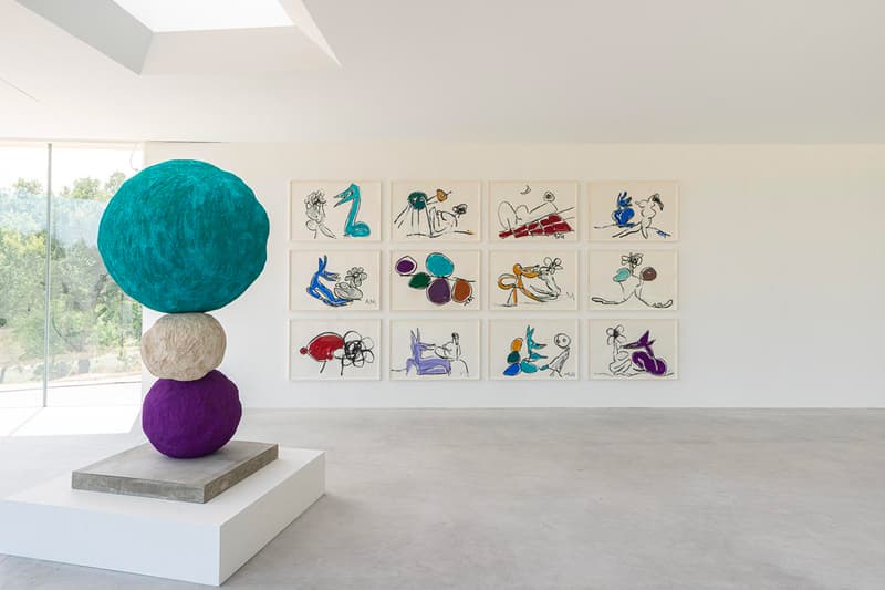Annie Morris Exhibtion Château La Coste Art Provence