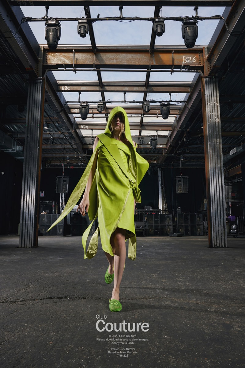 Anonymous Club's "COLLECTION 01 - WE BLEED GREEN" Turns Club Kids Into Fashionable Freaks