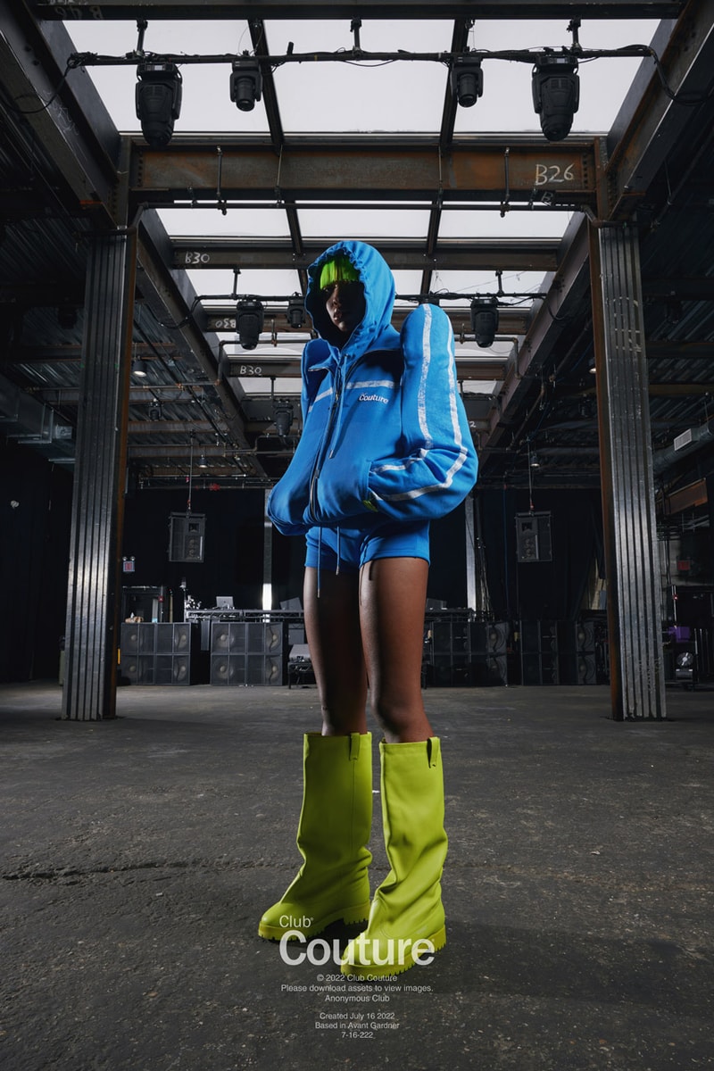 Anonymous Club's "COLLECTION 01 - WE BLEED GREEN" Turns Club Kids Into Fashionable Freaks