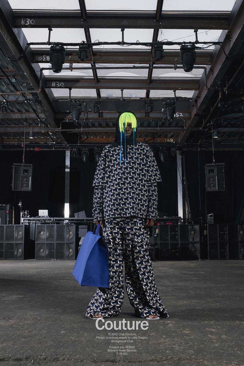 Anonymous Club's "COLLECTION 01 - WE BLEED GREEN" Turns Club Kids Into Fashionable Freaks