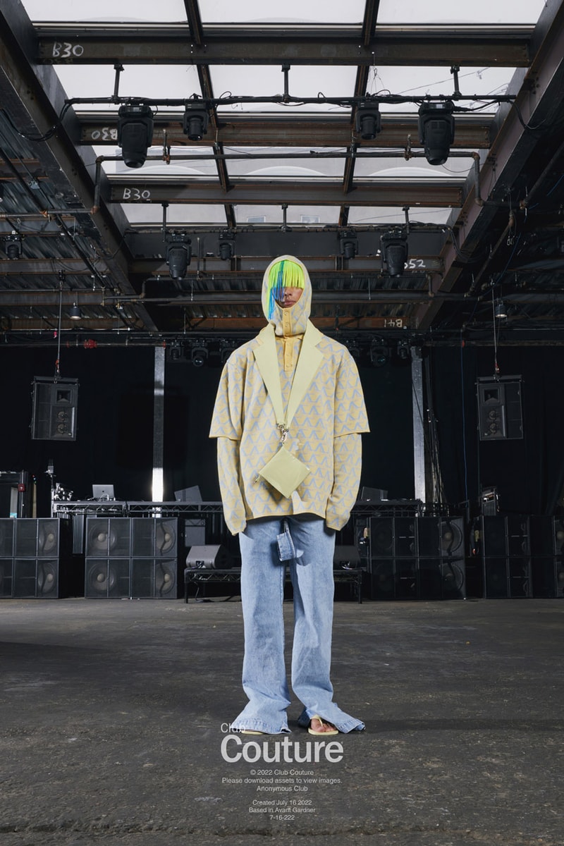 Anonymous Club's "COLLECTION 01 - WE BLEED GREEN" Turns Club Kids Into Fashionable Freaks