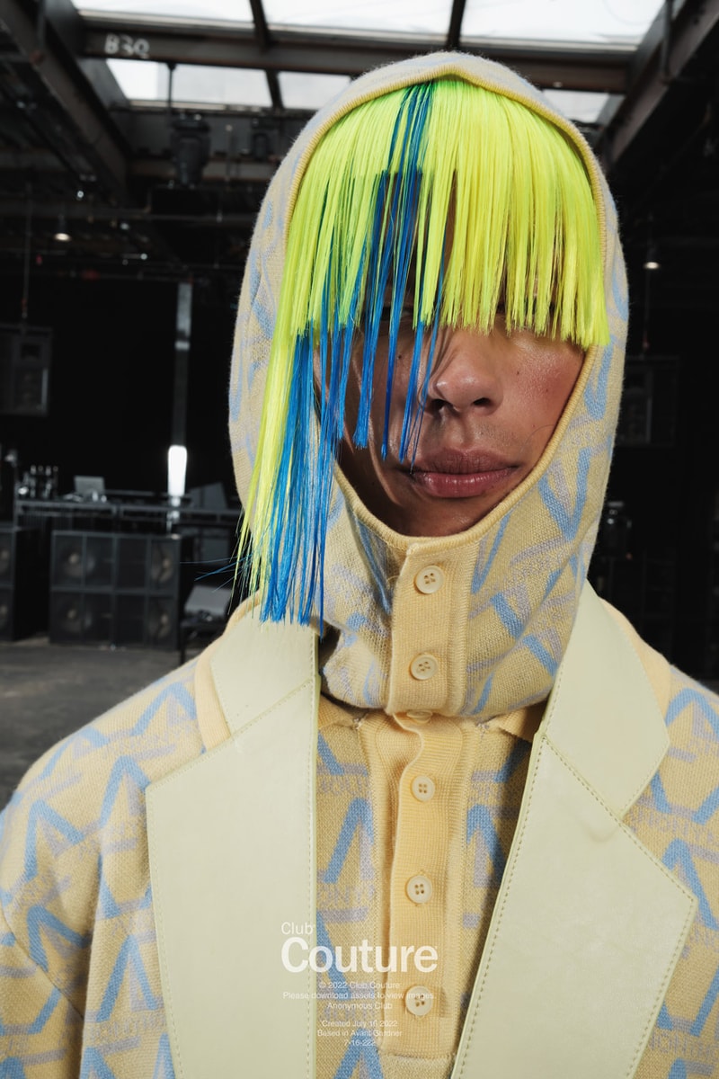Anonymous Club's "COLLECTION 01 - WE BLEED GREEN" Turns Club Kids Into Fashionable Freaks