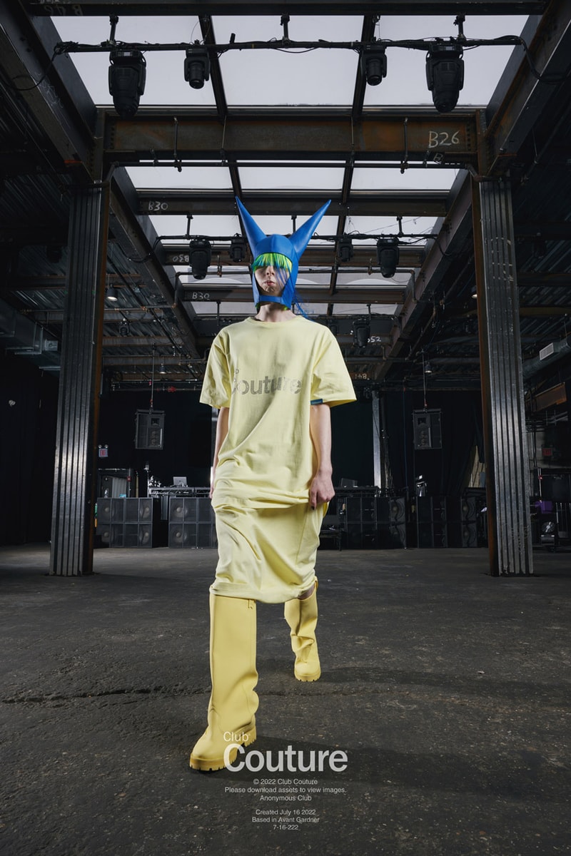 Anonymous Club's "COLLECTION 01 - WE BLEED GREEN" Turns Club Kids Into Fashionable Freaks