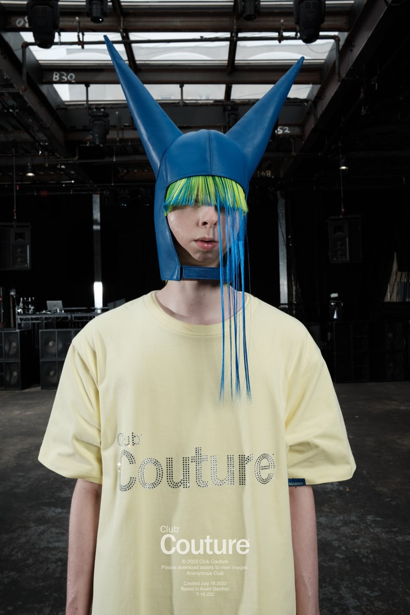 Anonymous Club's "COLLECTION 01 - WE BLEED GREEN" Turns Club Kids Into Fashionable Freaks