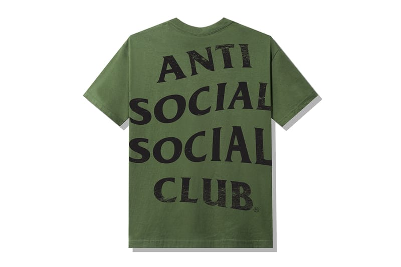 Anti Social Social Club Same But Different Premium Heavyweight Tee Walnut