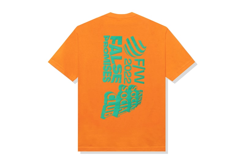 ANTI SOCIAL SOCIAL CLUB FW22 FALSE PROMISES Collection Full Look Release Info Date Buy Price UNDEFEATED Collaboration 