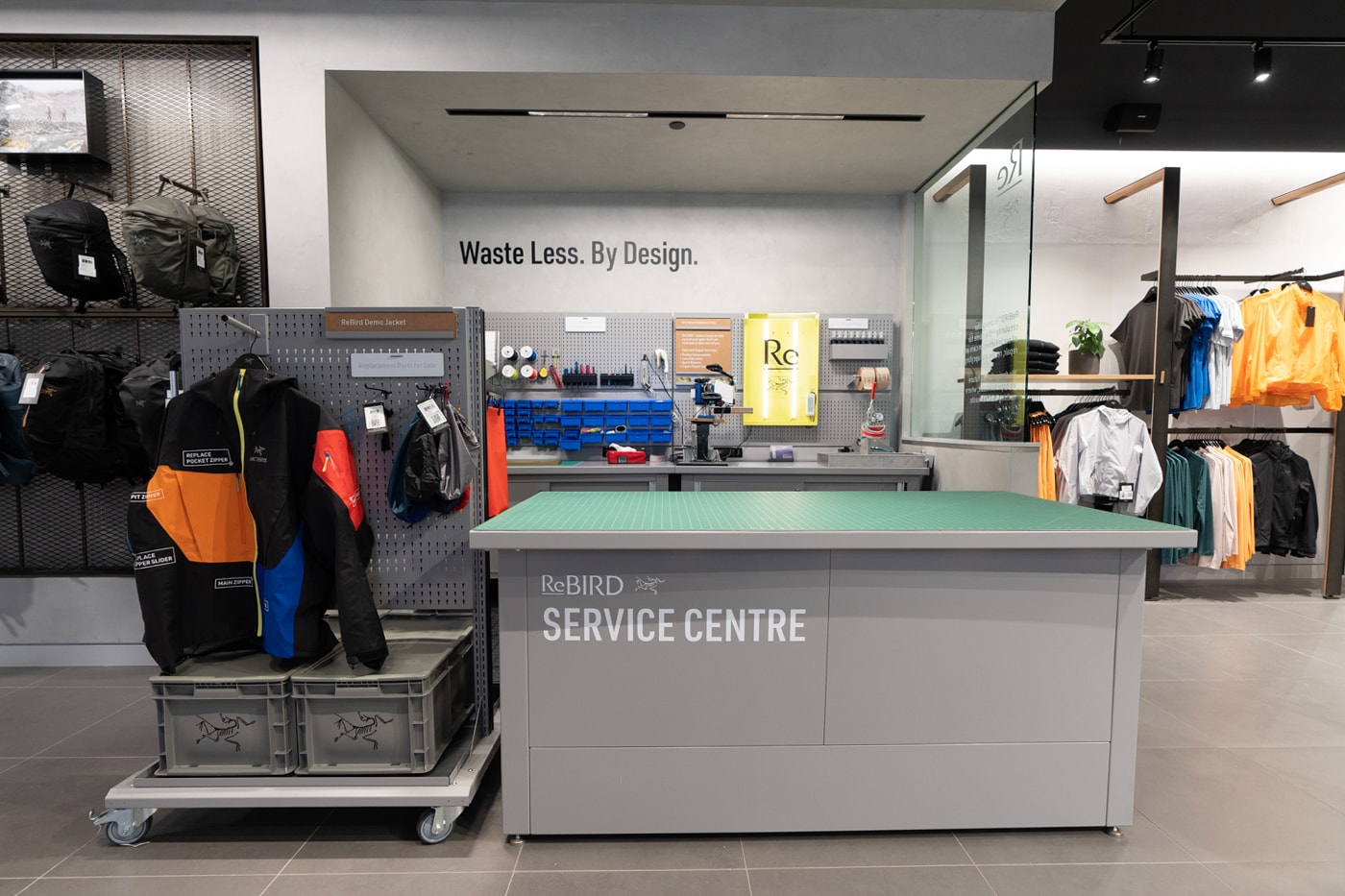Arc'teryx Opens First Canadian ReBIRD Service Center New Toronto Retail Location news opening info