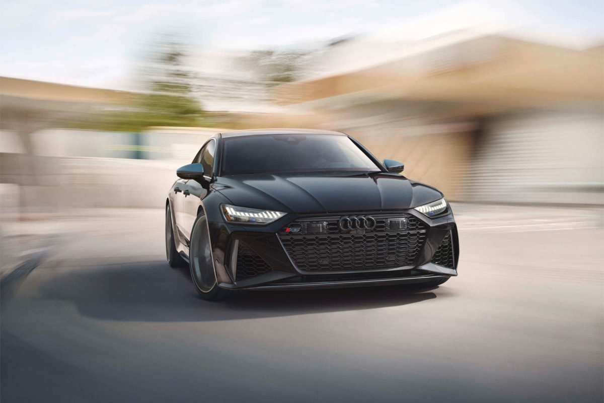 audi a7 range series lineup rs7 exclusive edition 591 horsepower limited 23 samples 2022 model