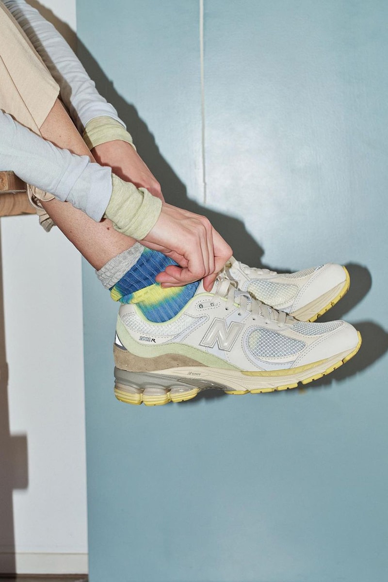 auralee new balance 2002r white yellow beige release date info store list buying guide photos price 