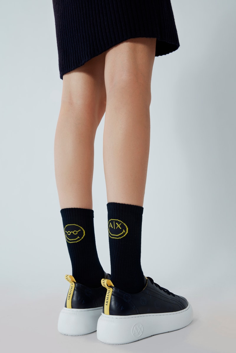 Armani Exchange and Smiley Team Up for a Commemorative FW22 Collaboration