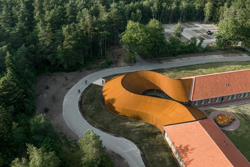 BIG Combines Corten Steel and Red Brick for Danish Refugee Museum 