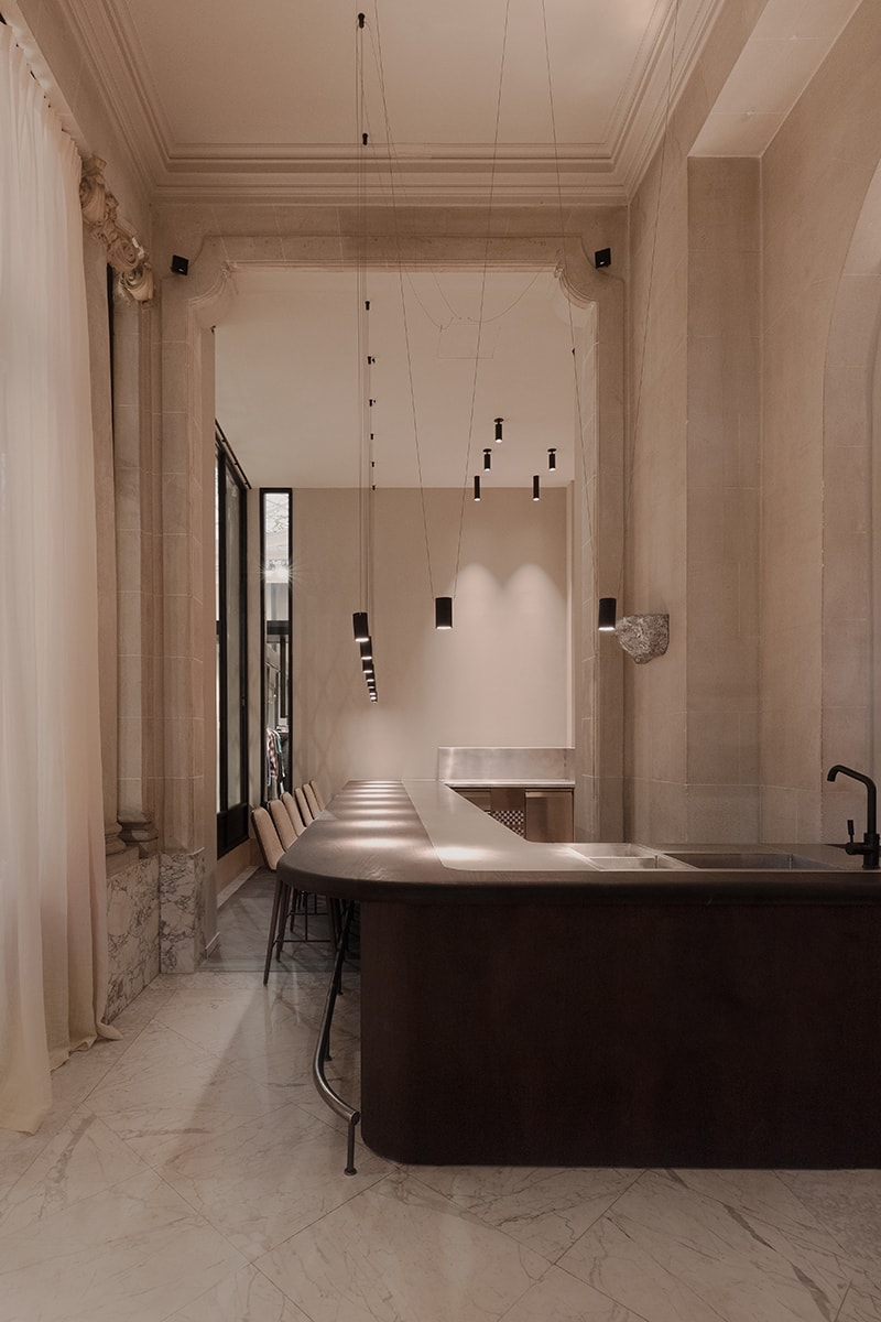 "Blueness" Restaurant in Antwerp is Filled with Designer Details  