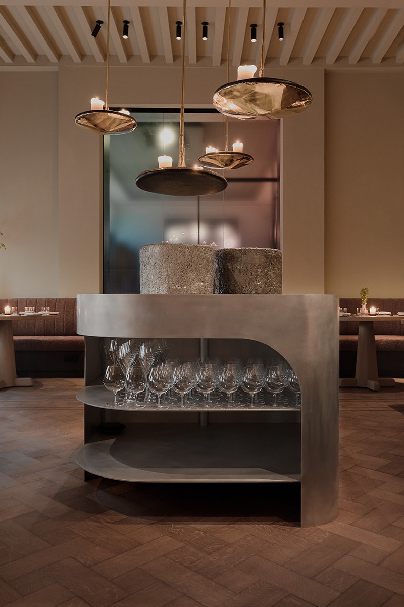 "Blueness" Restaurant in Antwerp is Filled with Designer Details  