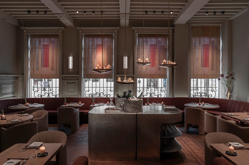 "Blueness" Restaurant in Antwerp is Filled with Designer Details  