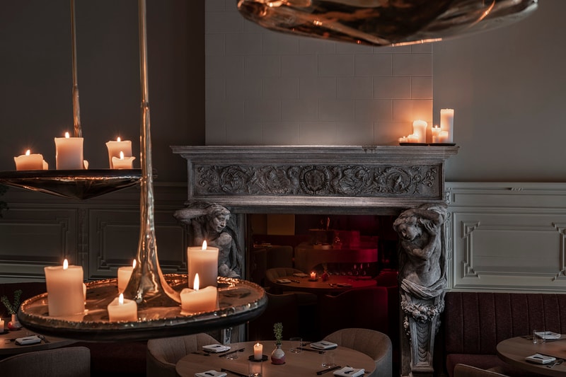"Blueness" Restaurant in Antwerp is Filled with Designer Details  