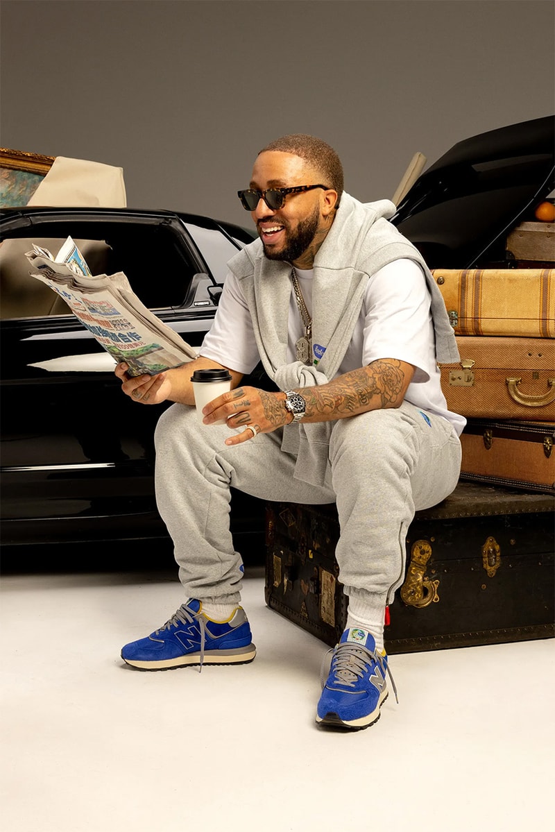 bodega new balance 574 legacy departure arrival internationally known larry june campaign blue yellow release date info store list buying guide photos price 