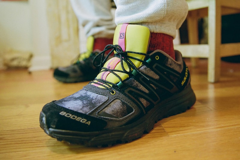 bodega salomon x mission 4 suede full bleed release info date store list buying guide photos price 