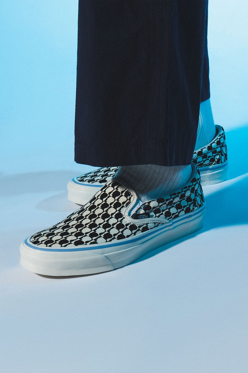 Brain Dead Vault by Vans OG Authentic LX OG Slip-On LX HBX Release Info Buy Price Black White Checkered Pattern