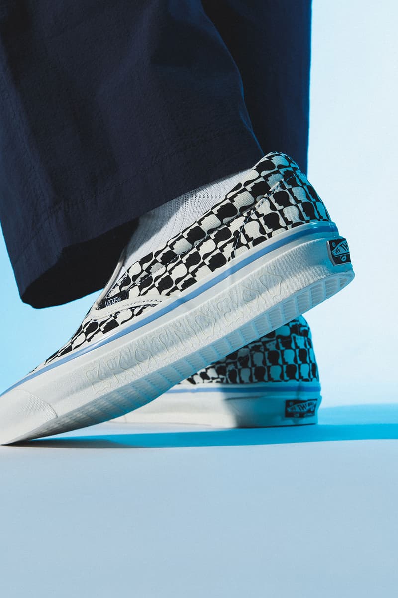 Brain Dead Vault by Vans OG Authentic LX OG Slip-On LX HBX Release Info Buy Price Black White Checkered Pattern