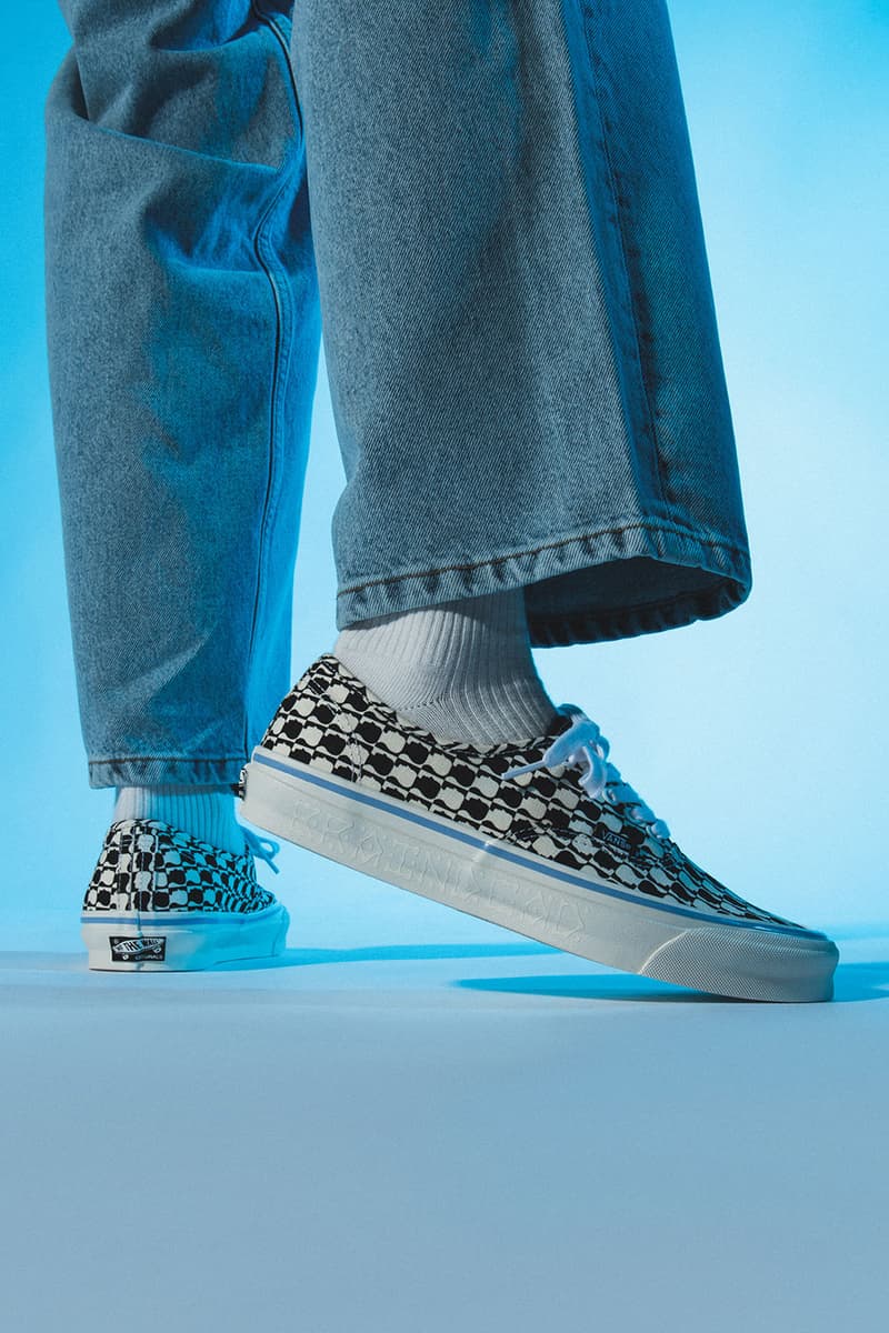 Brain Dead Vault by Vans OG Authentic LX OG Slip-On LX HBX Release Info Buy Price Black White Checkered Pattern