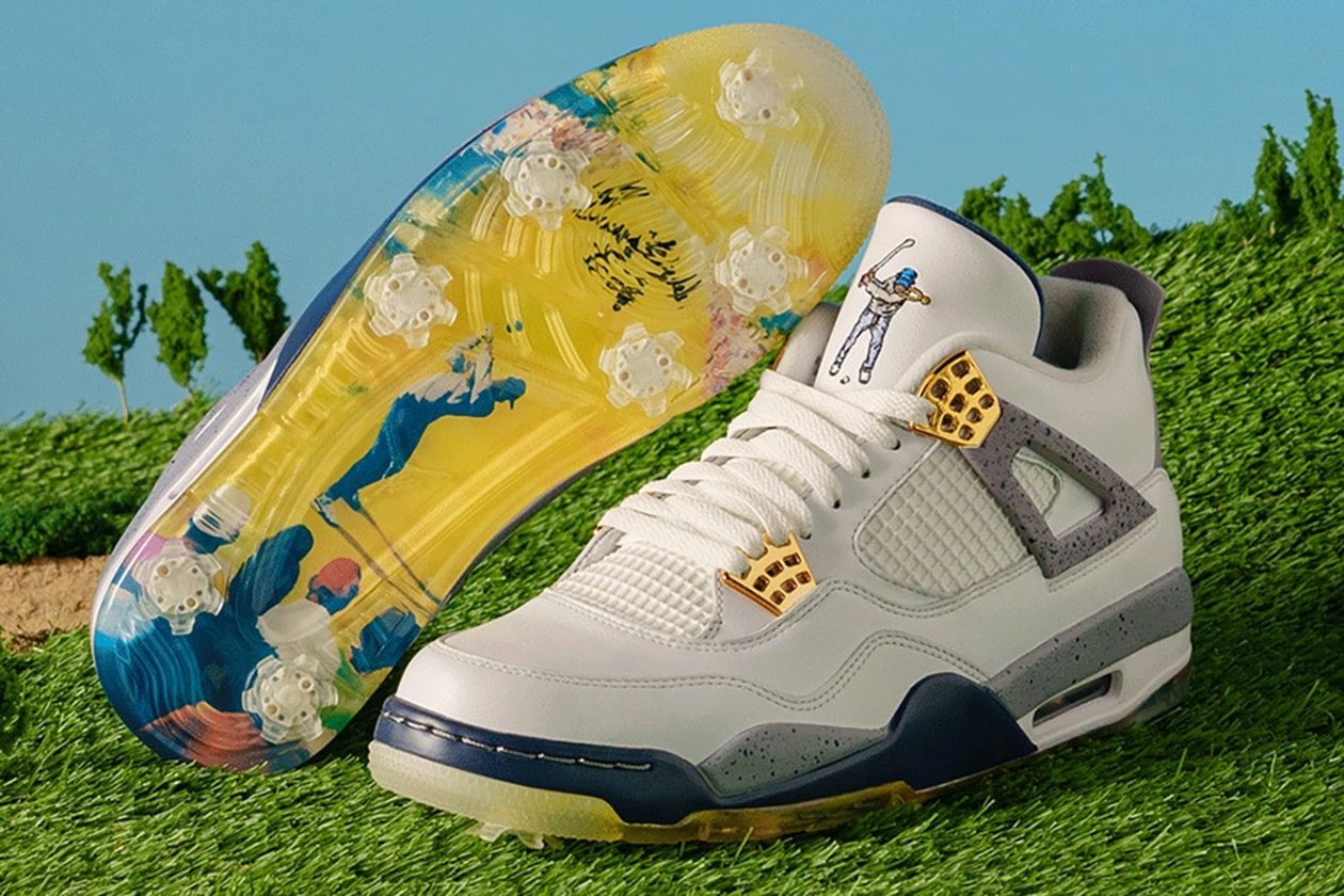 Laser Print Accents This Air Jordan 12 Low Golf - Sneaker News