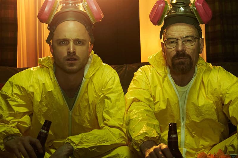 amc break bad walter white jesse pinkman bryan cranston aaron paul vince gilligan statue albuquerque new mexico 