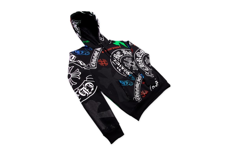 Chrome Hearts Leans Into its Iconic Motifs With its Stencil Hoodie